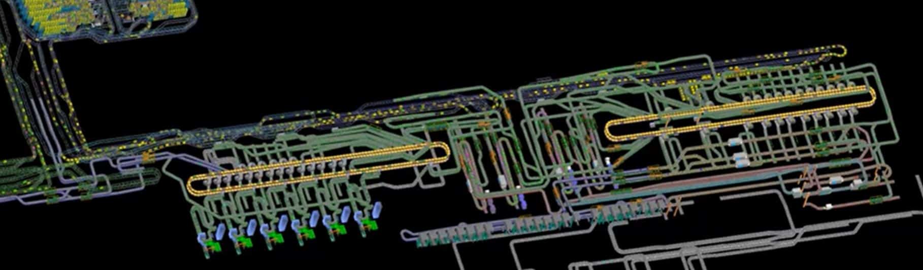 Schiphol International Airport (AMS) Terminal A Baggage Handling System