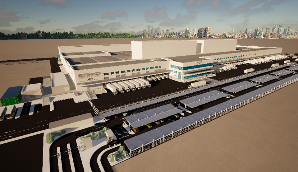 East Midfield Cargo Terminal and Forward Transfer Facility at Abu Dhabi International Airport (AUH)