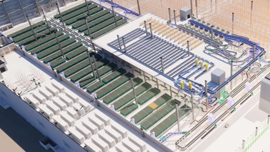 Pharmaceutical Logistics Hub Material Handling System